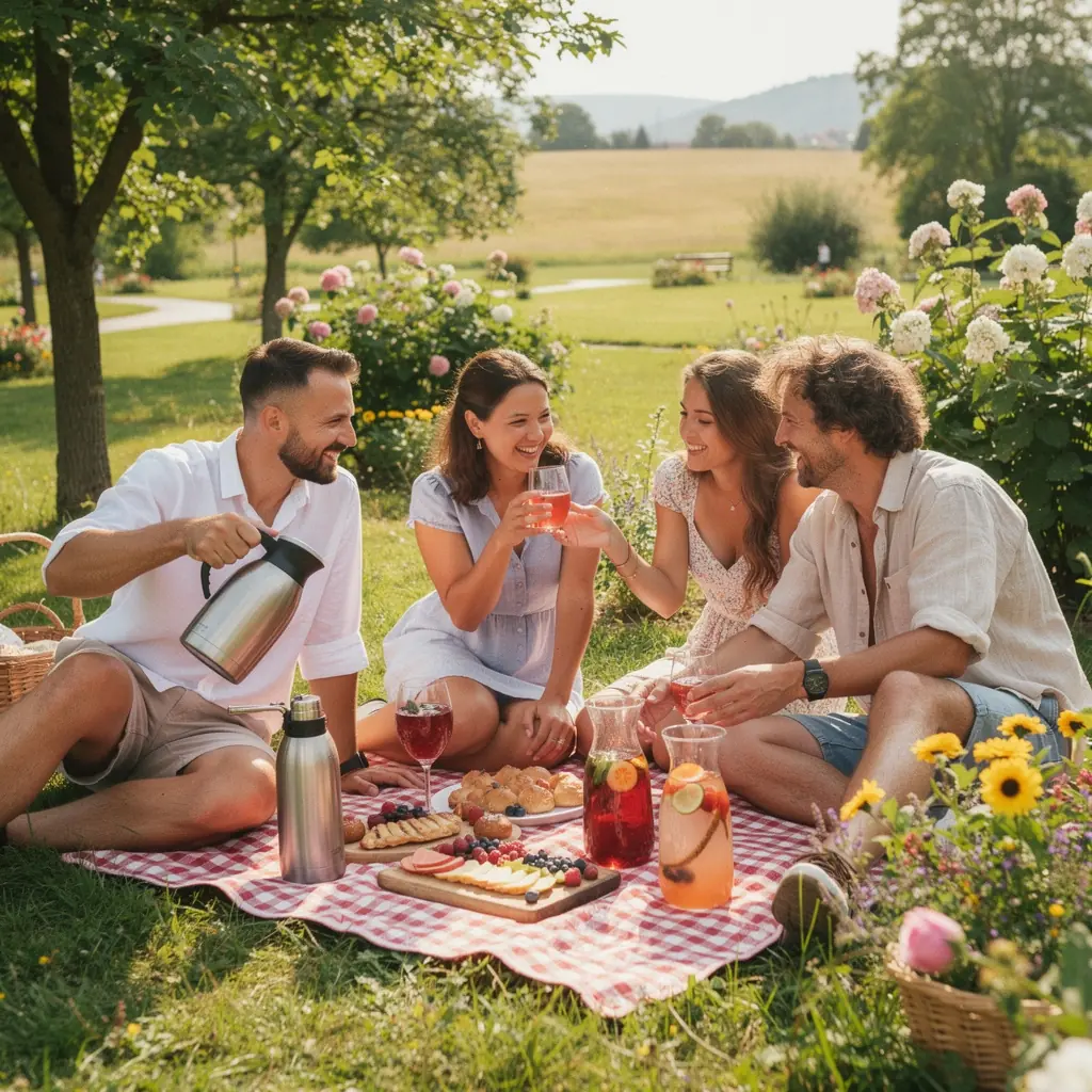 Zelené lístky malín s jemnými bobuľovými tónmi